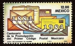 Sellos de America - M�xico -  Centenario de la Promulgación del Primer Código Postal Mexicano 