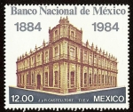 Sellos de America - M�xico -  Centenario del Banco Nacional de México 