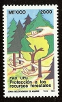 Stamps : America : Mexico :  Protección a los recursos forestales