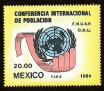 Sellos de America - M�xico -  Conferencia Internacional de Población 