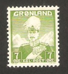 Stamps Europe - Greenland -  Christian X