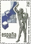 Stamps Spain -  centenario del nacimiento del escultor pablo gargallo