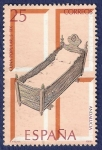 Stamps Spain -  Edifil 3130 Cuna popular 25