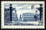 Stamps France -  FRANCIA - Plazas Stanislas, de la Carrière y d'Alliance en Iguana