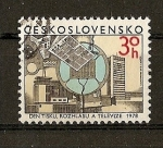 Stamps Czechoslovakia -  Dia de la Prensa,la Radio y la Television.