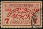 Sellos de America - Uruguay -  31 de marzo de 1933. Tercera República. 