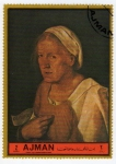 Stamps : Asia : United_Arab_Emirates :  Pintura de Giorgione
