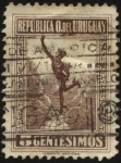 Stamps Uruguay -  Mercurio. 