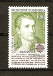 Stamps Andorra -  Napoleon Bonaparte./ Tema Europa