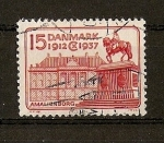 Stamps : Europe : Denmark :  Jubileo del Rey Christian X.