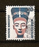 Stamps : Europe : Germany :  RFA / Curiosidades / Cabeza de Nefertiti.