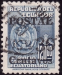 Stamps Ecuador -  SOBRECARGO POSTAL