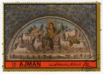 Stamps United Arab Emirates -  Pinturas de Rávena, Italia