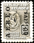 Stamps Ecuador -  SOBRECARGO AEREO