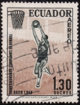 Stamps Ecuador -  CAMPEONATO SUDAMERICANO DE BALONCESTO