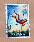 Stamps Spain -  XX J.J.O.O. Munich 72 (Serie4/4)