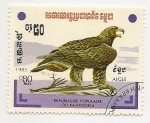 Stamps Cambodia -  Aguila