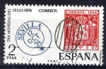 Sellos de Europa - Espa�a -  2179 Dia del sello. Parrilla y fechador de Sevilla.
