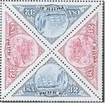 Stamps United States -  Pacific 97 (bloco c/2)