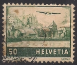 Stamps : Europe : Switzerland :  Lago de Genova.