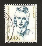 Stamps Germany -  2123 - annette von droste hulshoff, poeta