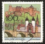 Stamps Germany -  800 anivº de la villa de heidelberg