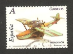Stamps Spain -  4293 - hidroavión de juguete