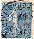 Stamps : Europe : France :  Sembradora (25 ctvs)