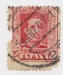 Stamps Spain -  King Alfons XIII