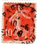 Stamps : Europe : France :  Sembradora (10 ctvs)