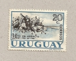 Sellos de America - Uruguay -  Grito de Asencio
