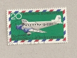 Stamps Germany -  50 aÃ±os de trÃ¡fico aÃ©reo
