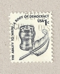 Stamps United States -  Posibilidad de escribir