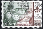 Stamps Spain -  2637 Museo Postal. Telegrafista.
