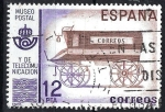 Sellos del Mundo : Europe : Spain : 2638 Museo postal. Furgón de correos del siglo XIX.