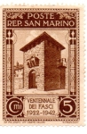 Stamps : Europe : San_Marino :  VENTANNALE DEL FASCI