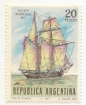 Stamps Argentina -  Goleta 