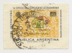 Stamps Argentina -  1° Exposición Filatélica de la Solidaridad