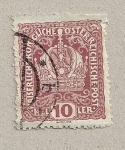 Stamps Austria -  Corona imperial