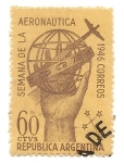 Stamps Argentina -  Semana de la Aeronáutica