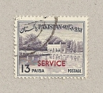 Stamps Pakistan -  Estanque, oficial