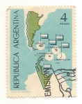 Stamps Argentina -  Mapas 