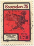 Stamps Ecuador -  Terceros Juegos Deportivos Ecuatorianos