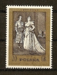 Stamps Poland -  Centenario de la muerte de Stanislaw Moninszko (Compositor)