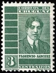 Sellos de America - Uruguay -  Florencio Sánchez