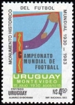 Stamps : America : Uruguay :  Campeonato mundial de 1930