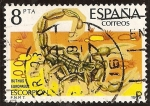 Stamps : Europe : Spain :  Invertebrados - Escorpión