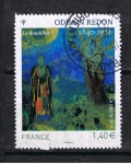 Stamps France -  Odilon Redon   Le Bouddha