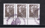 Stamps France -  Alegoría  en color gris 