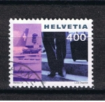 Stamps : Europe : Switzerland :  Martina Ott  2001  Lucía Degonda